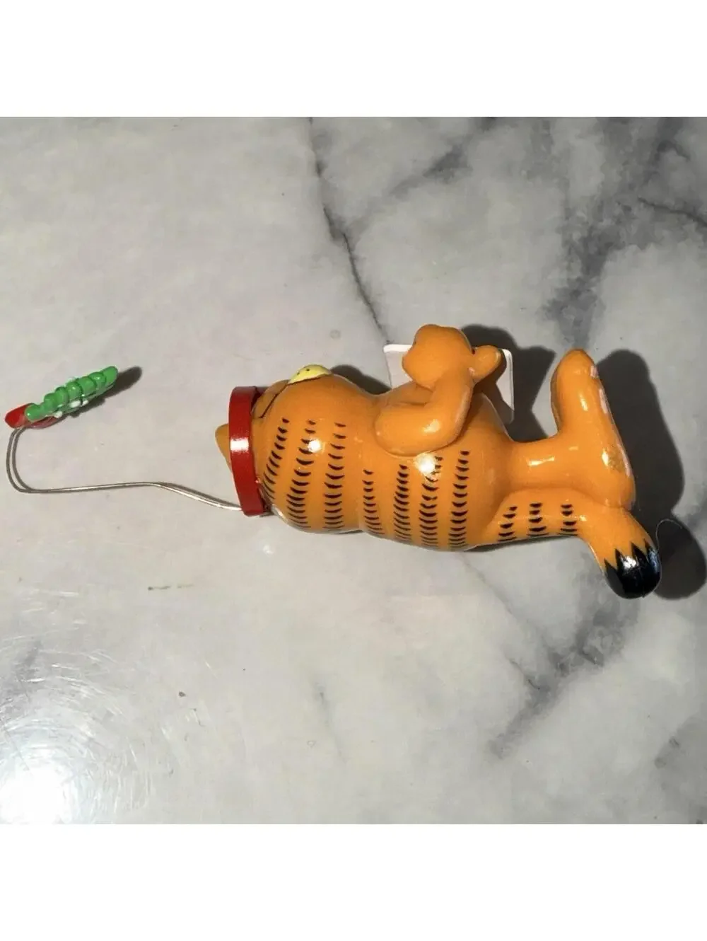 Garfield Enesco Merry Kissmas Christmas Ornament 555215 Mistletoe Vintage Boxed